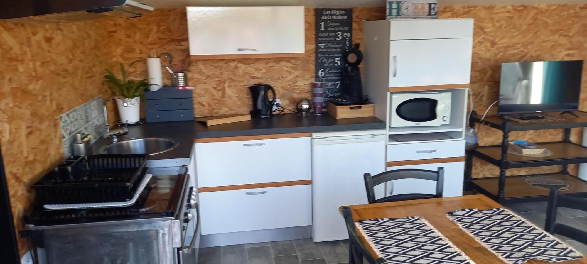 Studio Location Saisonniere Bord De Mer. Saint-Michel-Chef-Chef Exterior foto